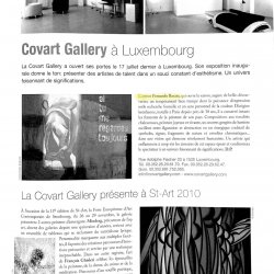 Covart Gallery, Luxembourg 2010