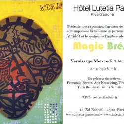 Exposition Magic Brésil,Hotel Lutetia, Paris 2013