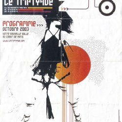 Le Triptyque, panneaux murale 2003 Paris 